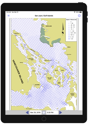 Puget Sound Tidal Current Charts